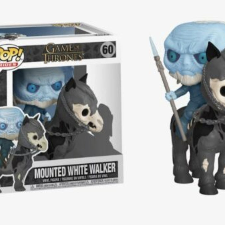 Funko Pop! Television HBO Game of Thrones Mounted White Walker #60