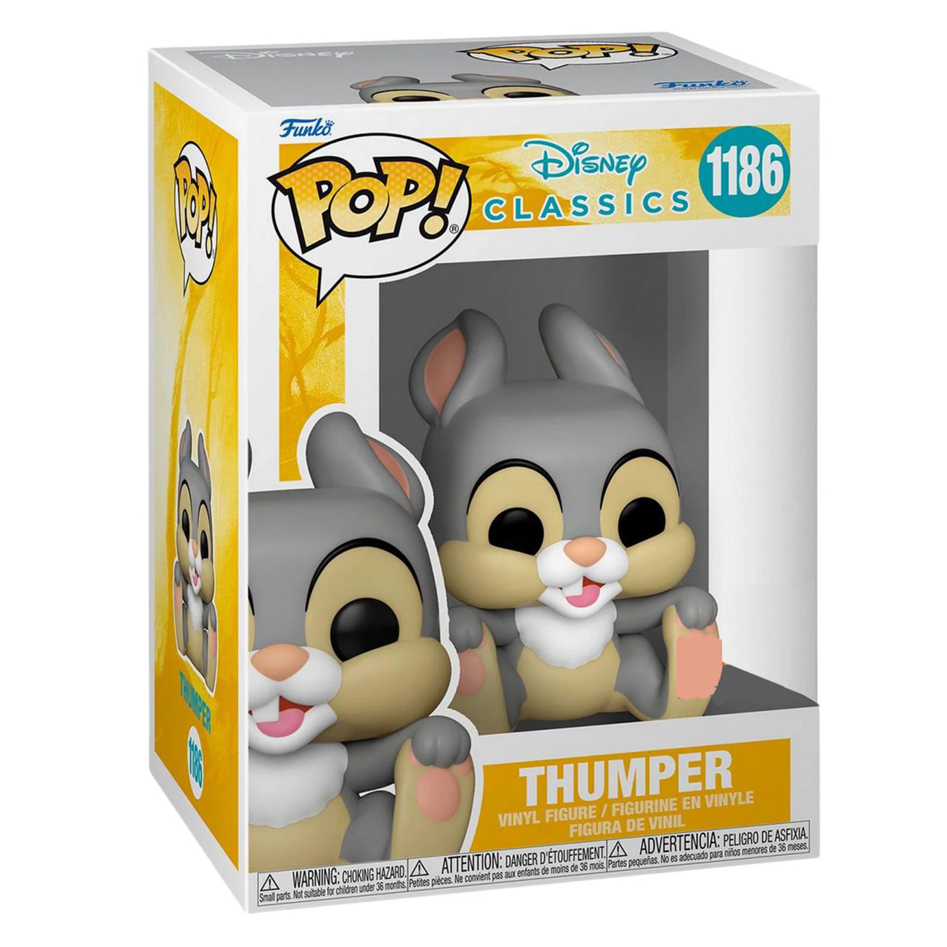 Funko Pop! Disney Classics Bambi Thumper #1186 Box Lunch Exclusive
