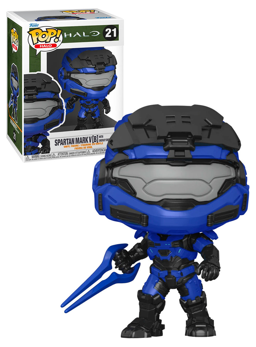 Funko Pop! Games Halo Spartan V[B] With Energy Sword #21