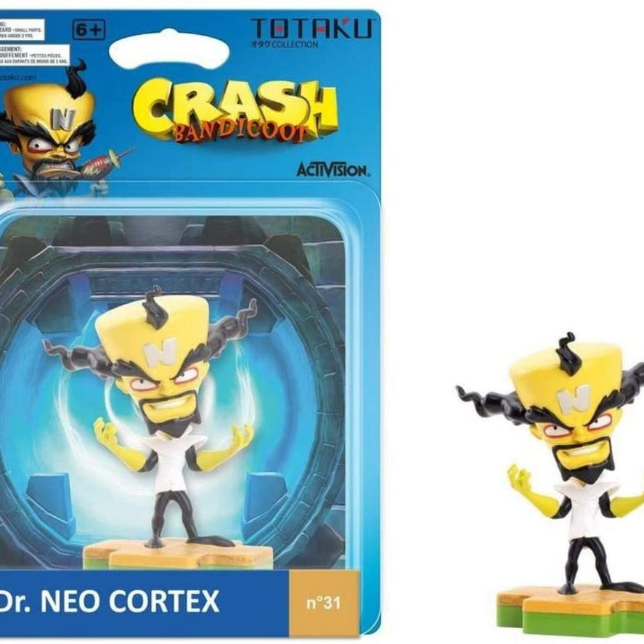 TOTAKU Collection Crash Bandicoot First Edition Dr. Neo Cortex GameStop Exclusive