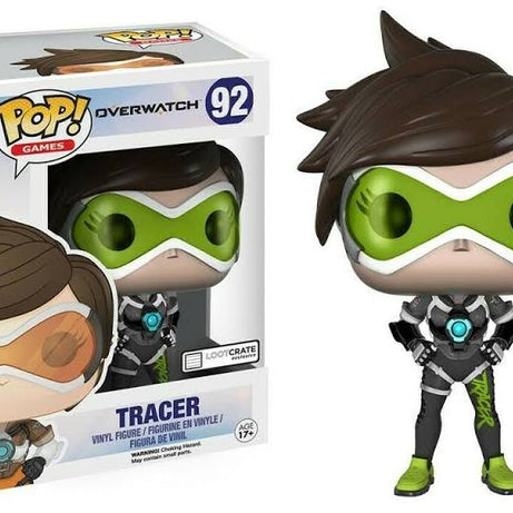 Funko Pop! Games Overwatch Tracer #92 LootCrate Exclusive