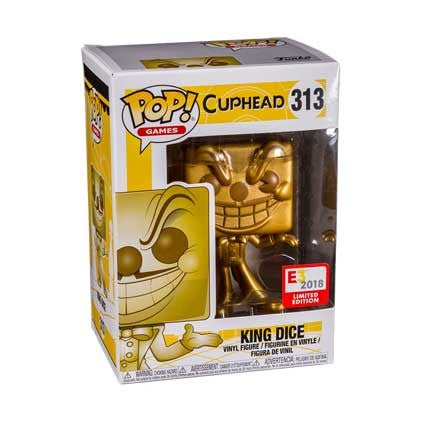 Funko Pop! Games Cuphead King Dice #313 E3 2018 Limited Edition