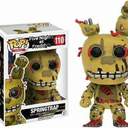 Funko Pop! Games Five Nights At Freddy’s Springtrap #110