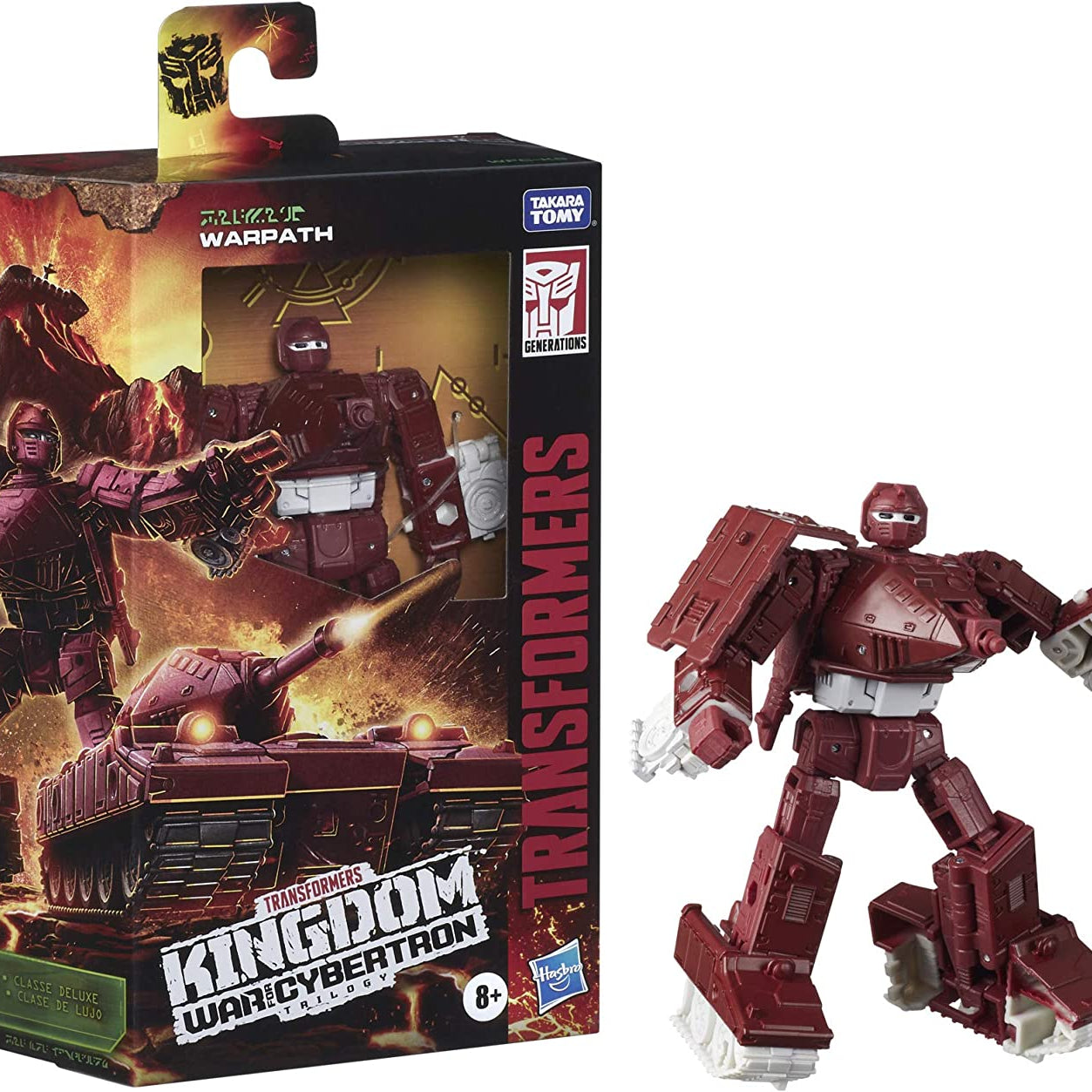 Hasbro Transformers Kingdom War For Cybertron Trilogy Warpath