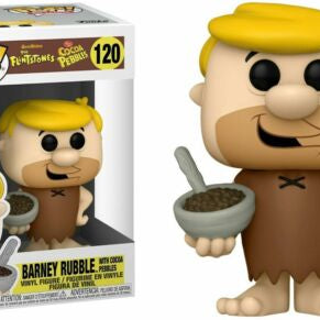 Funko Pop! Ad Icons The Flintstones Cocoa Pebbles Barney Rubble With Cocoa Pebbles