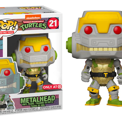 Funko Pop! Retro Toys Teenage Mutant Ninja Turtles Metalhead #21 Target Exclusive