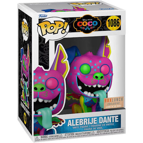 Funko Pop! Disney Pixar Coco Alebrije Dante #1086 Box Lunch Exclusive Glow In The Dark