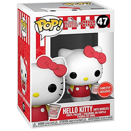 Funko Pop! Hello Kitty X Cup Noodles Hello Kitty (With Noodles) #47 GameStop Exclusive