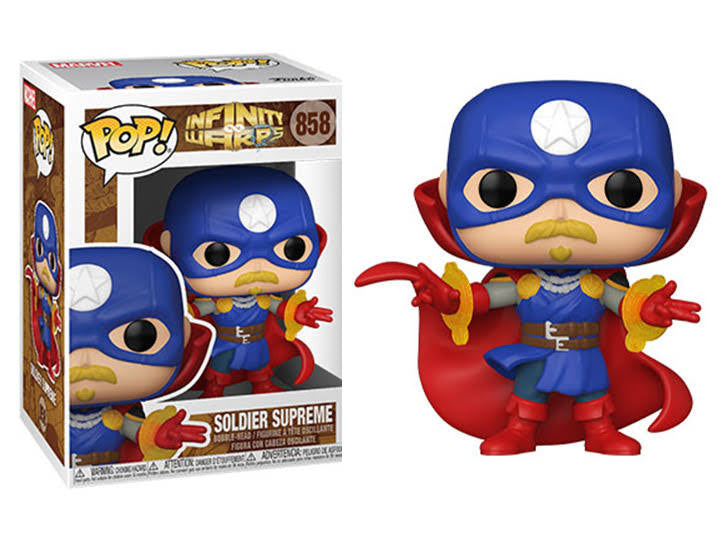 Funko Pop! Marvel Infinity Warps Soldier Supreme #858
