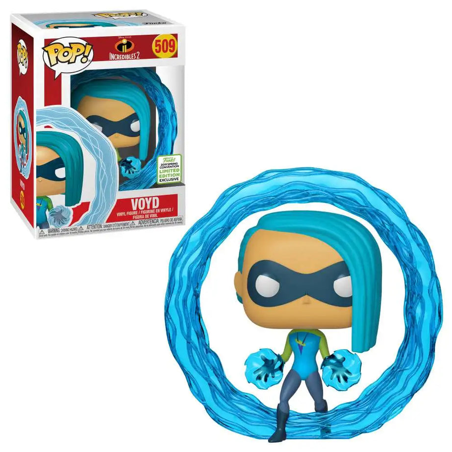 Funko Pop! Disney Pixar Incredibles 2 Voyd #509 2019 Spring Convention Limited Edition Exclusive