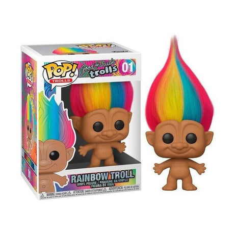 Funko Pop! Trolls Good Luck Trolls Rainbow Troll #01