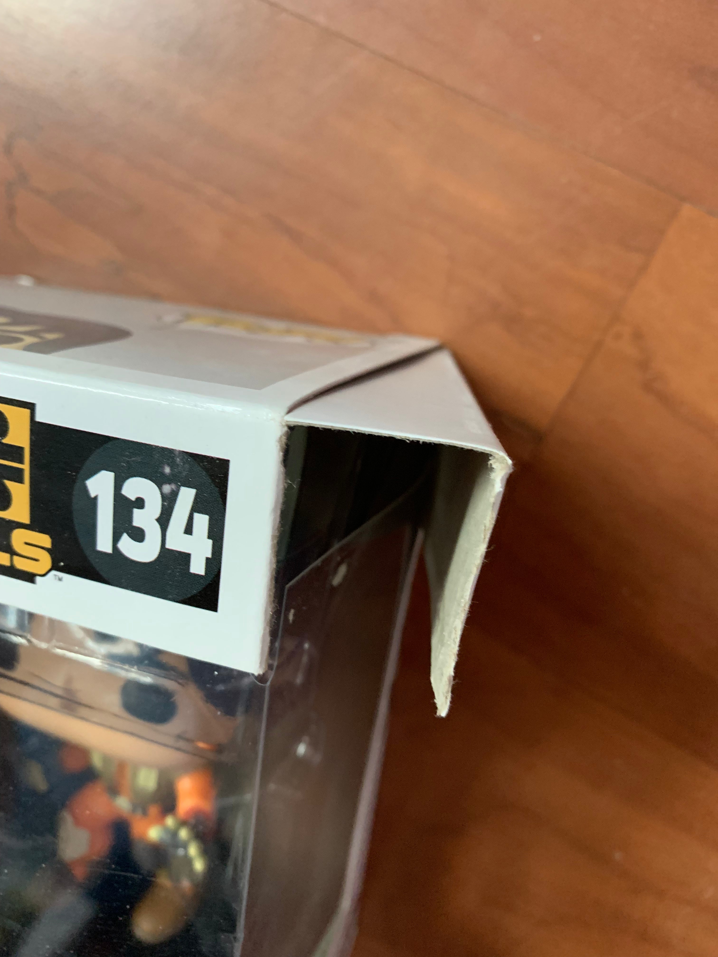 Funko Pop! Star Wars Rebels Ezra #134 (Damaged Box)