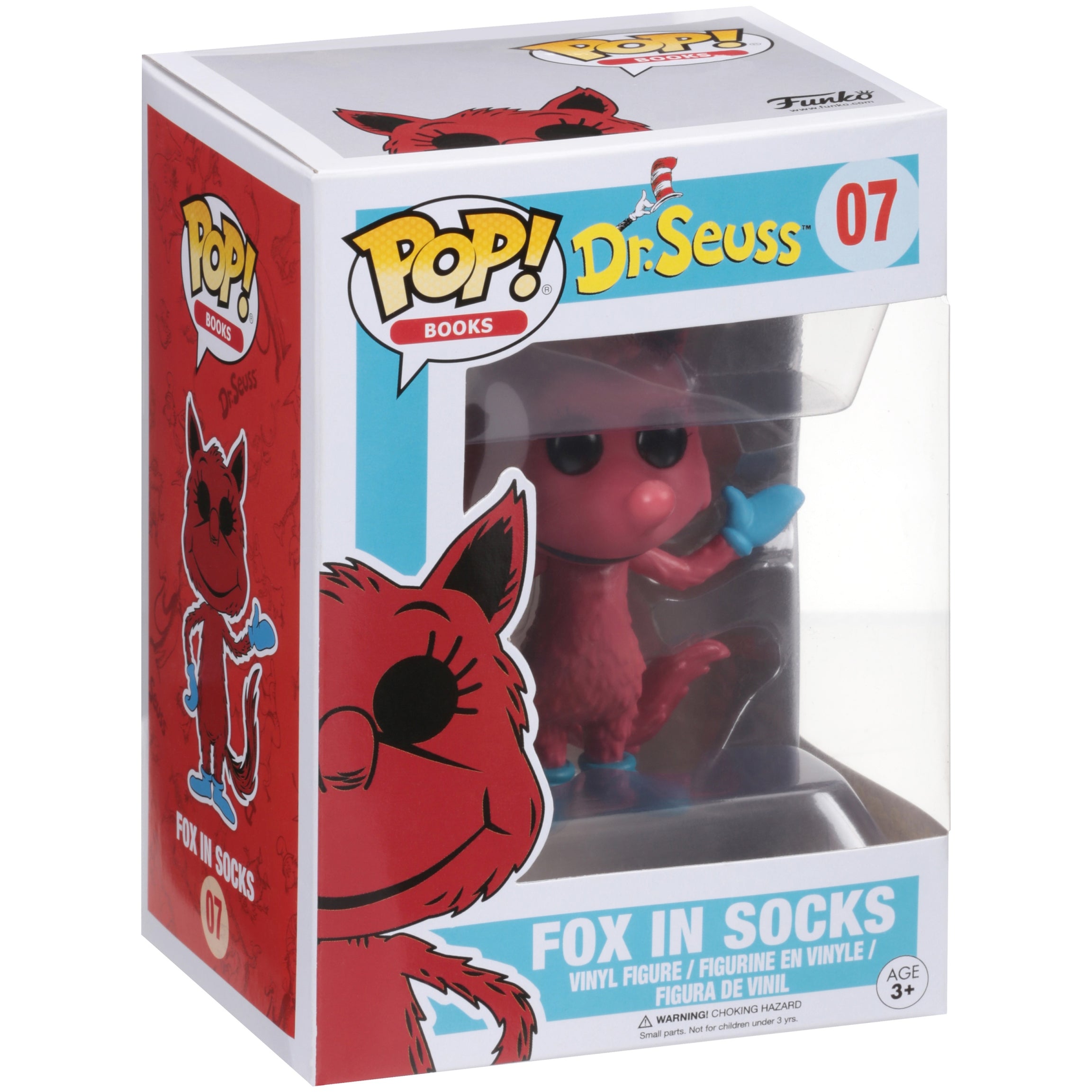 Funko Pop! Books Dr. Seuss Fox In Socks #07