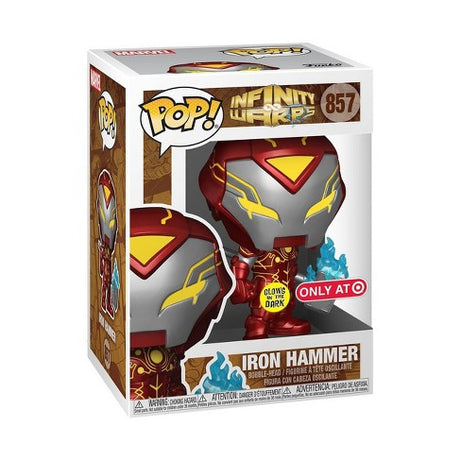 Funko Pop! Marvel Infinity Warps Iron Hammer #857 Target Exclusive Glow In The Dark