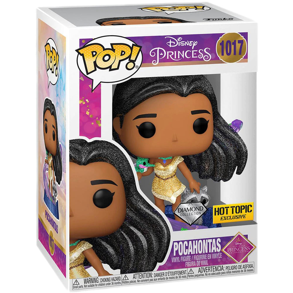 Funko Pop! Disney Princess Pocahontas #1017 Hot Topic Exclusive Diamond Collection