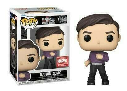 Funko Pop! Marvel The Falcon And The Winter Soldier Baron Zemo #964 Marvel Collector Corps Exclusive
