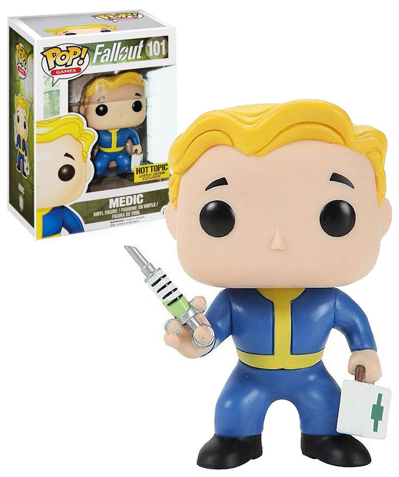 Funko Pop! Games Fallout Medic #101 Hot Topic Exclusive