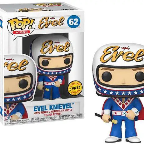 Funko Pop! Icons Evel Knievel #62 Chase Limited Edition