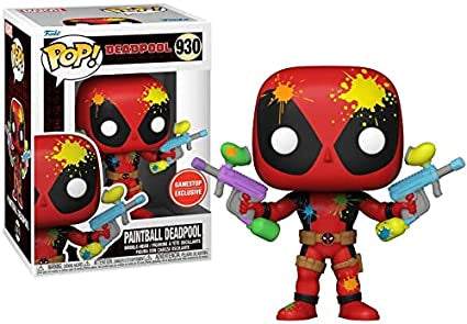 Funko Pop! Marvel Deadpool - Paintball Deadpool #930 GameStop Exclusive