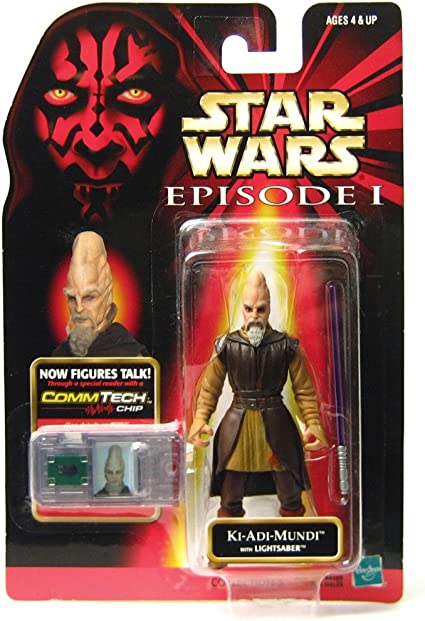 Hasbro Star Wars Episode 1 Collection 3 Ki-Adi-Mundi With Lightsaber