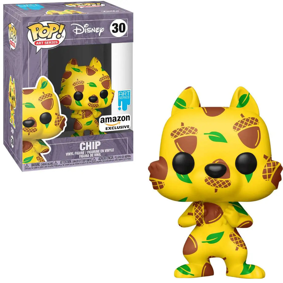 Funko Pop! Disney Chip #30 Amazon Exclusive Art Series