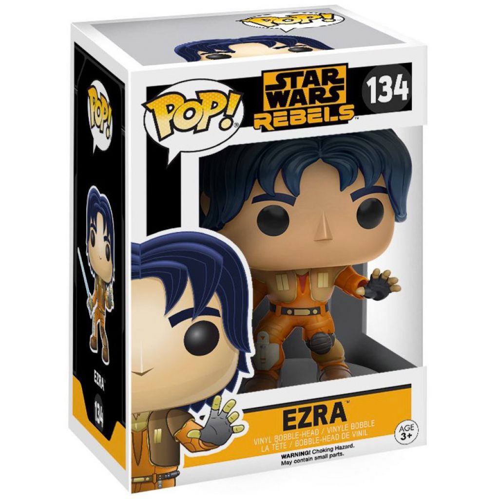 Funko Pop! Star Wars Rebels Ezra #134 (Damaged Box)