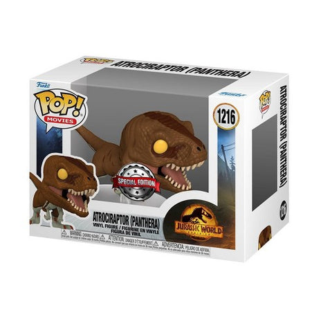Funko Pop! Movies Jurassic World Dominion Atrociraptor (Panthera) #1216 Target Exclusive