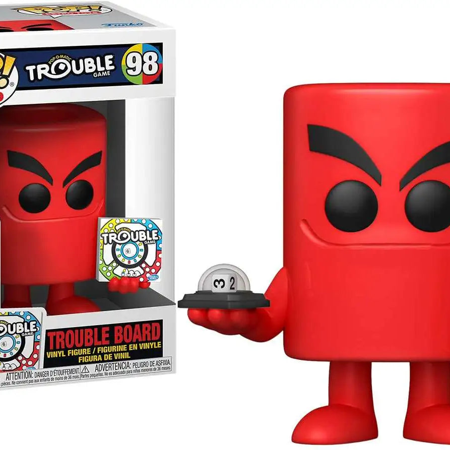Funko Pop! Retro Toys Trouble Game Trouble Board #98