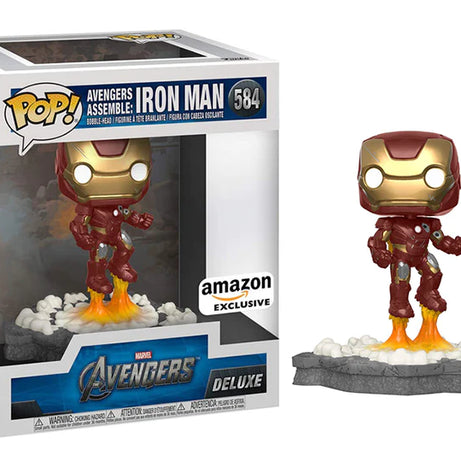 Funko Pop! Marvel Deluxe Avengers - Avengers Assemble: Iron Man #584 Amazon Exclusive