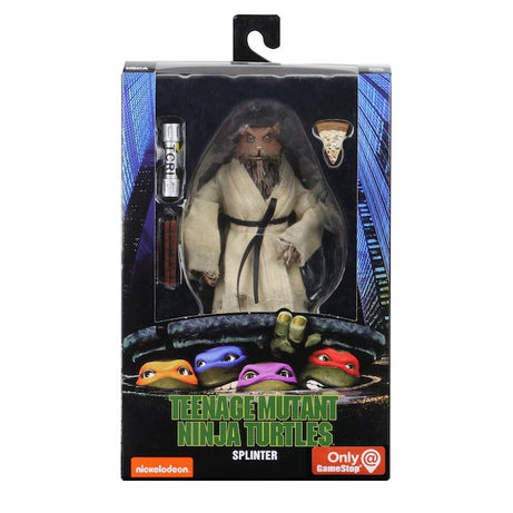 NECA Reel Toys Teenage Mutant Ninja Turtles Splinter GameStop Exclusive