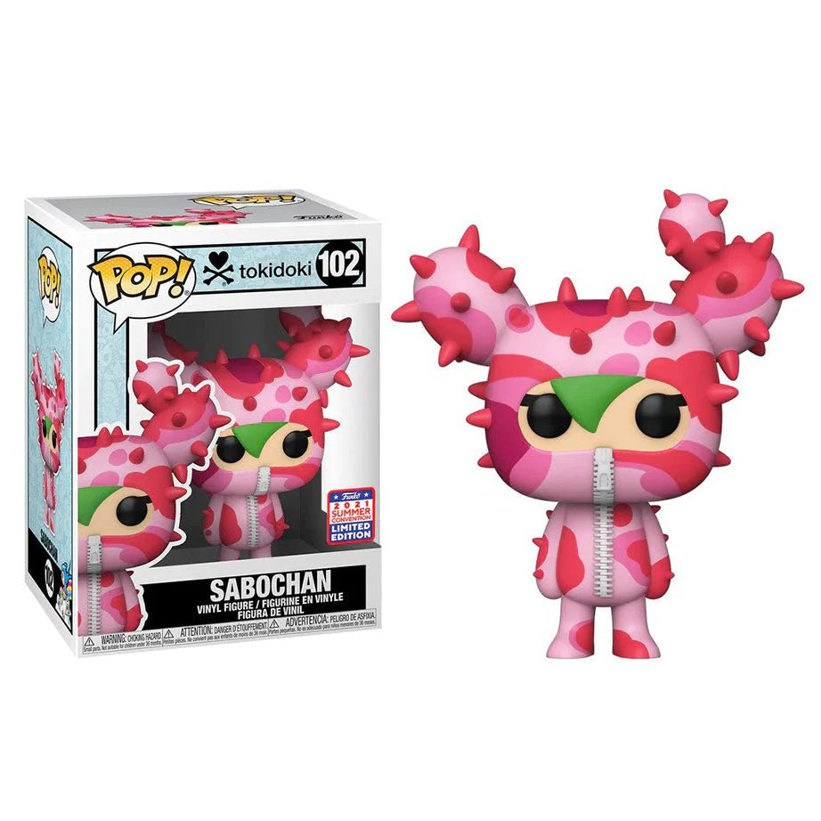 Funko Pop! Tokidoki Sabochan #102 2021 Summer Convention Limited Edition Exclusive