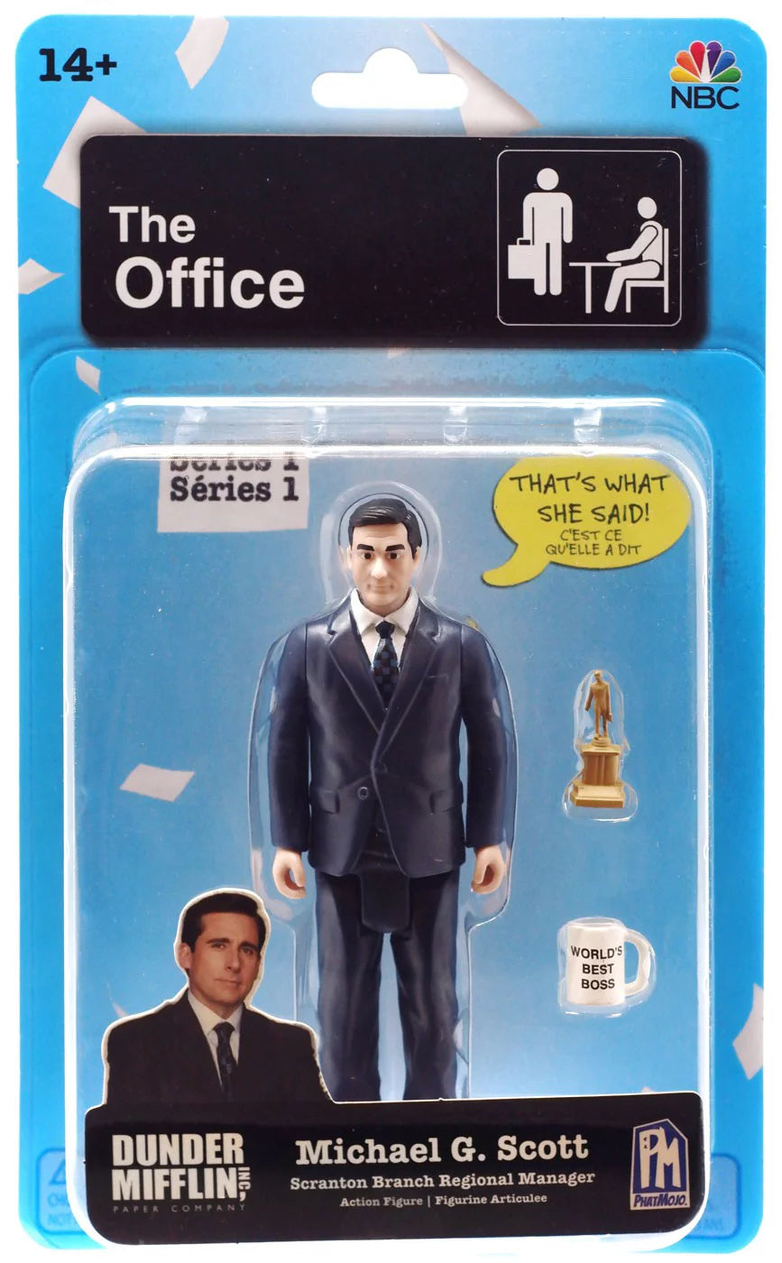 PhatMojo NBC The Office Dunder Mifflin Series 1 Michael G. Scott Action Figure
