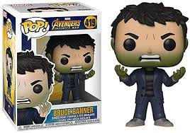 Funko Pop! Marvel Avengers Infinity War Bruce Banner #419