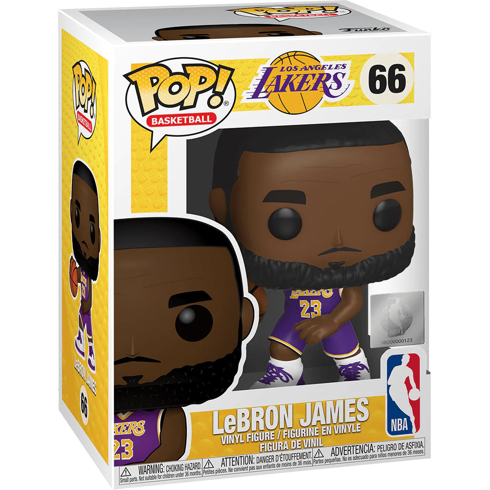Funko Pop! Basketball Los Angeles Lakers LeBron James #66