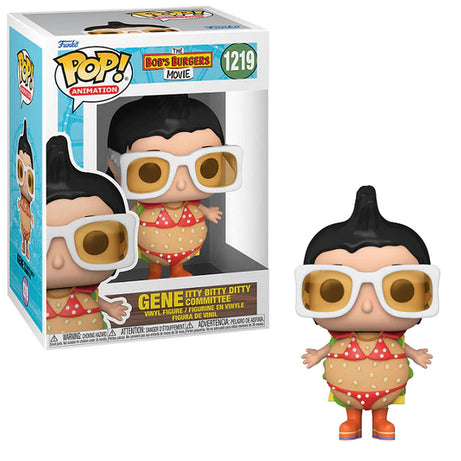 Funko Pop! The Bob's Burgers Movie Gene Itty Bitty Ditty Committee #1219