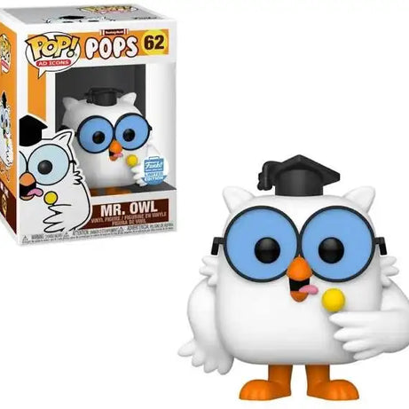 Funko Pop! Ad Icons Tootsie Roll Pops Mr. Owl #62 Funko Shop Exclusive