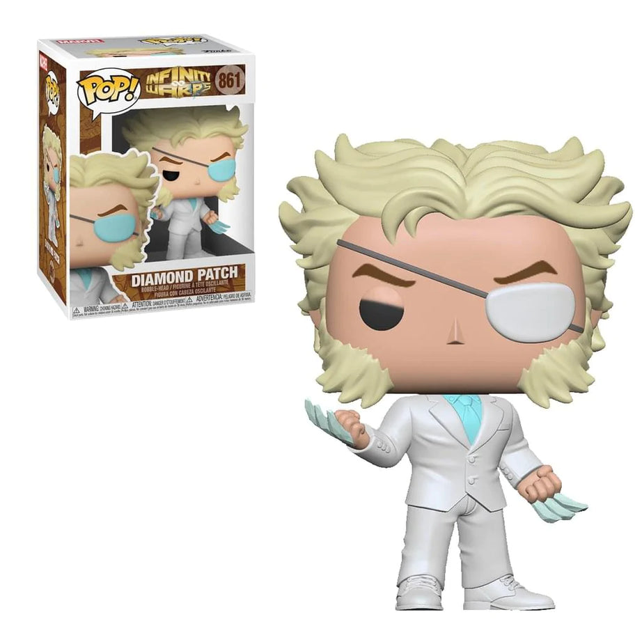 Funko Pop! Marvel Infinity Warps Diamond Patch #861