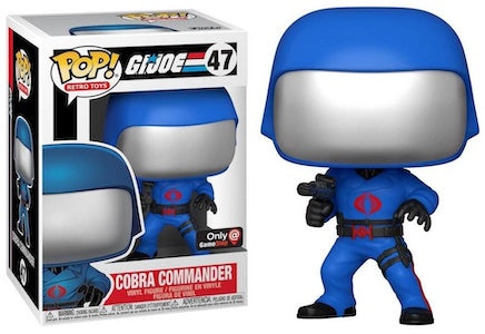 Funko Pop! Retro Toys Cobra Commander #47 GameStop Exclusive