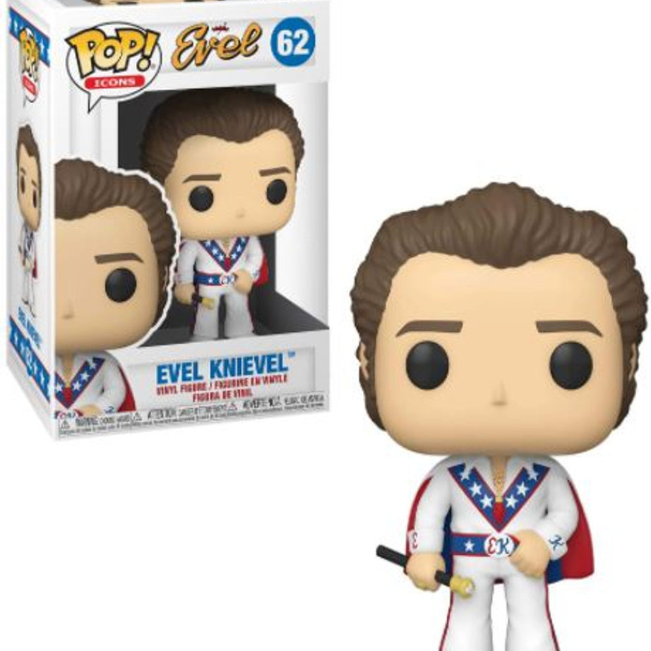 Funko Pop! Icons Evel Knievel #62
