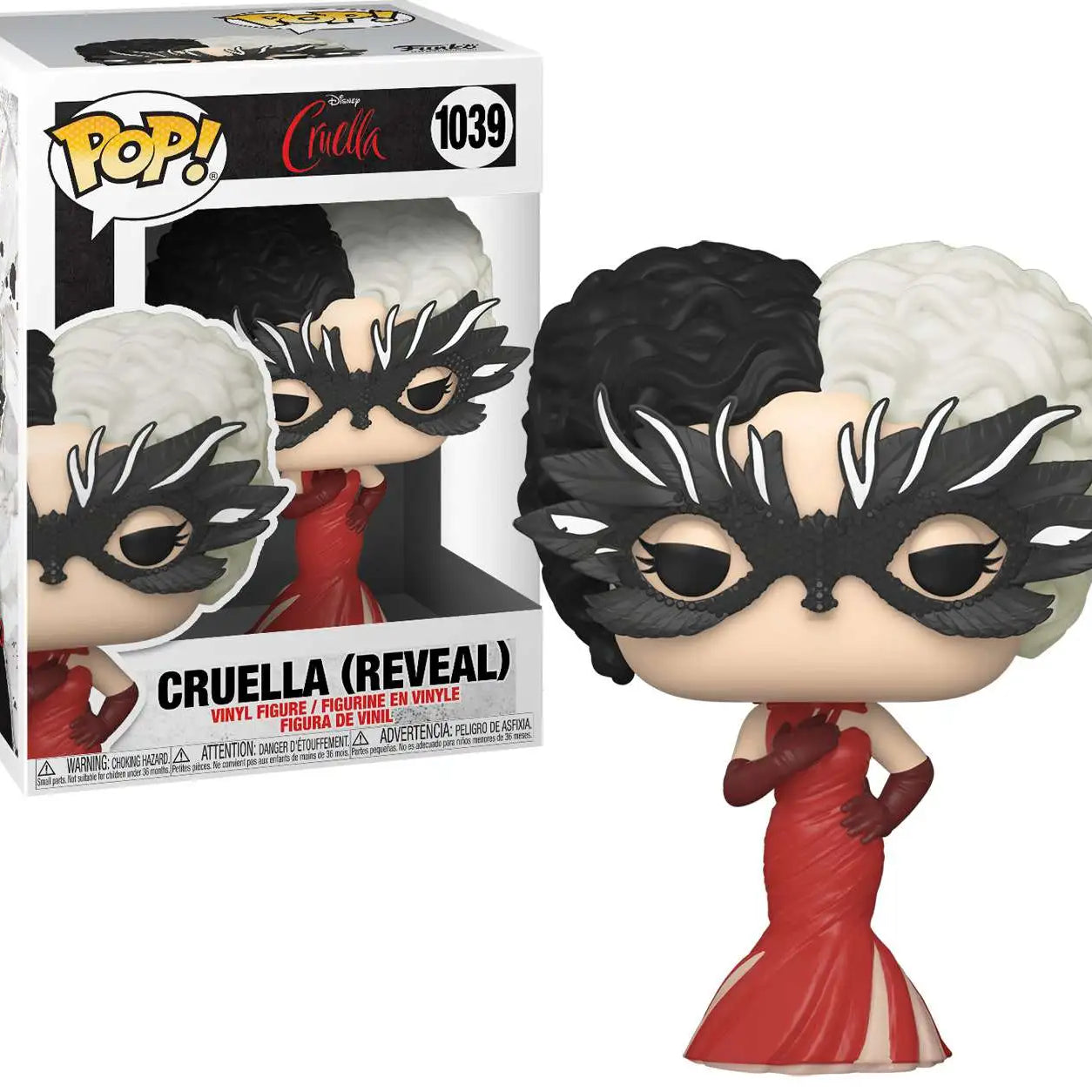 Funko Pop! Disney Cruella - Cruella (Reveal) #1039