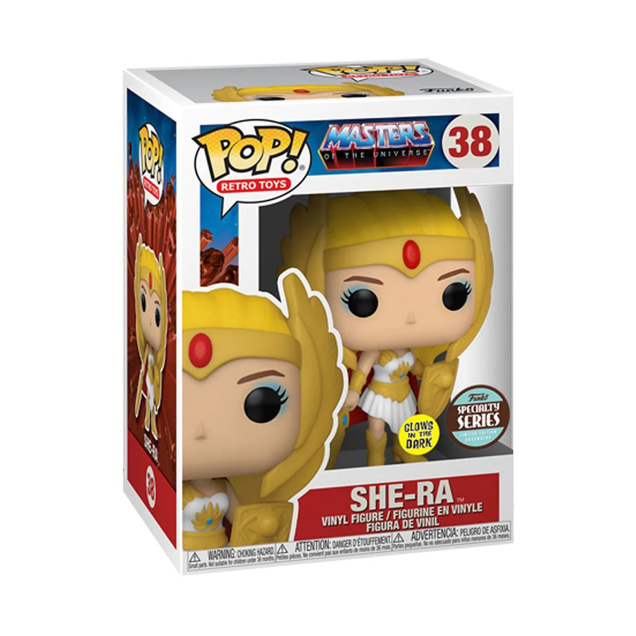 Funko Pop! Retro Toys Masters Of The Universe She-Ra #38 Specialty Series Exclusive Glow In The Dark