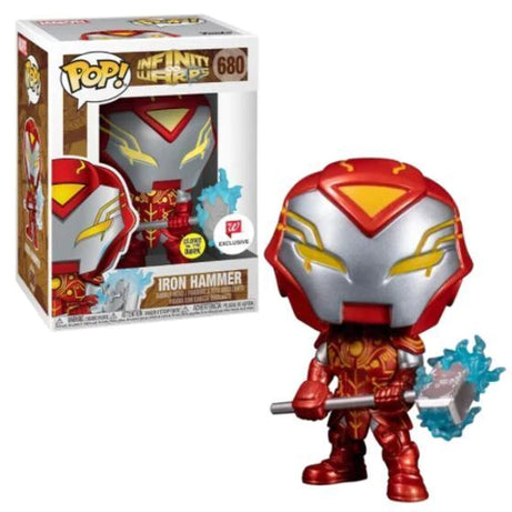 Funko Pop! Marvel Infinity Warps Iron Hammer #680 Walgreens Exclusive Glow In The Dark