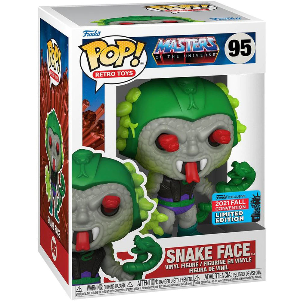 Funko Pop! Retro Toys Masters Of The Universe Snake Face #95