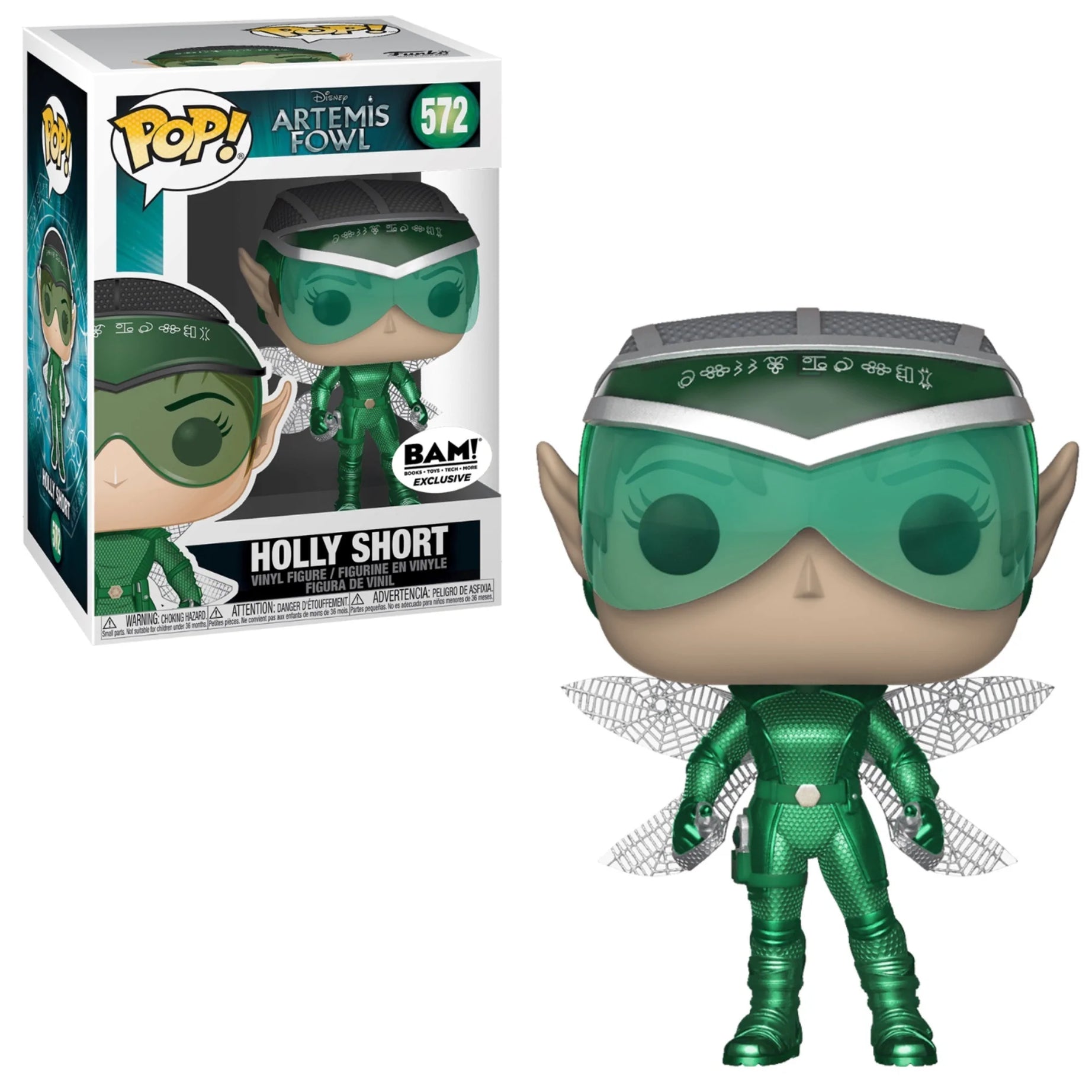 Funko Pop! Disney Artemis Fowl Holly Short #572 BAM! Exclusive