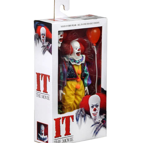 NECA Reel Toys It The Movie 1990 Pennywise Clothed Action Figure 8" Inch