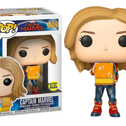 Funko Pop! Marvel Captain Marvel #444 Glow In The Dark