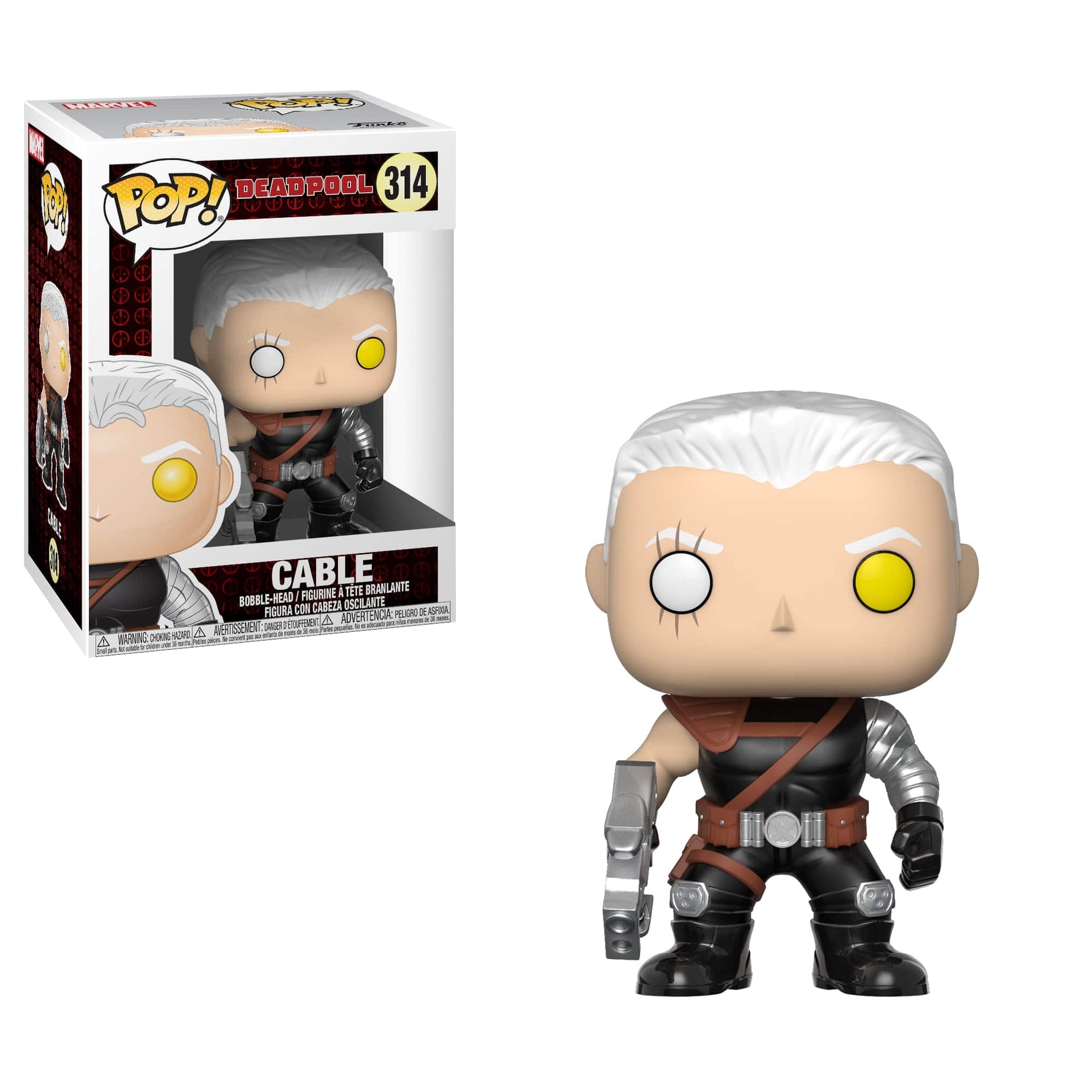 Funko Pop! Marvel Deadpool Cable #314