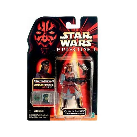 Hasbro Star Wars Episode 1 Collection 2 Captain Panaka With Blaster Rifle And Pistol
