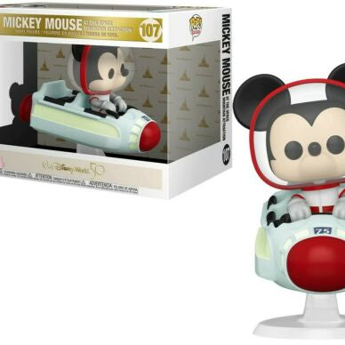 Funko Pop! Rides Disney - Walt Disney World 50 Mickey Mouse At The Space Mountain Attraction