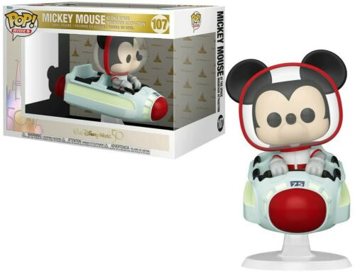 Funko Pop! Rides Disney - Walt Disney World 50 Mickey Mouse At The Space Mountain Attraction